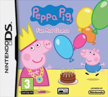 Peppa Pig - Fun and Games (Europe) box cover front